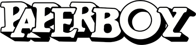 Paperboy logo for GameBoy